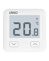 Potinkinis laidinis termostatas ENGO E10-W, Wi-Fi, 230V, baltas, E10W230WIFI