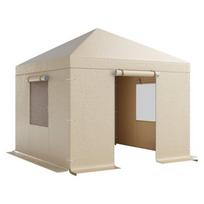 Žiemos palapinės uždangalas 3.05 x 3.05 m kietiems stogams