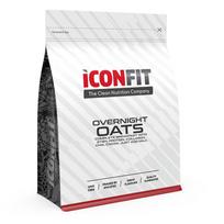 ICONFIT naktinės avižos su šokolado ir žemės riešutų skonio 1 kg