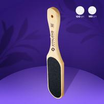 Wooden foot file BEAUTY & CARE 10 TYPE 1 100/180 grit ABC 10/1