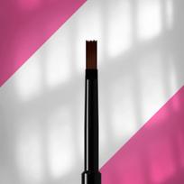 Straight brush for gel EXPERT width 6 mm / length 10 mm NBE-08