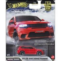 Hot Wheels Premium Power Trip 2026 Modeliukas Jeep Grand Cherokee Trackhawk Red (yra Sandėlyje)