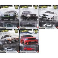 Hot Wheels Premium Power Trip 2026 Modeliukų rinkinys (Ford F150 SVT,Jeep Grand Cherokee,Mercedes Benz CLK63 Black Series,BMW M3 E46,Mustang SVO) (yra Sandėlyje)