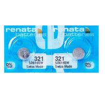 RENATA elementai 321 SR616SW, SILVER OXIDE, 2 vnt