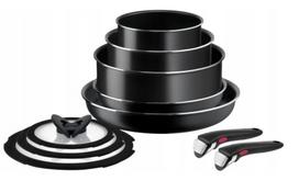 Tefal puodų ir keptuvių rinkinys Ingenio Easy Cook'N Clean L1539053, 10 dalių