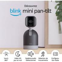 Mini Pan-Tilt kamera - BLINK NAMŲ SAUGUMAS - Juoda
