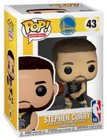 Funko POP! NBA: Stephen Curry (Golden State Warriors) Black Uniform #43