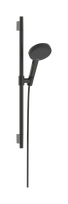 Dušo komplektas hansgrohe Raindance Alive Select S, juoda chromo 24602340
