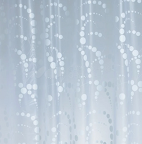 Dušo užuolaida Ridder Dots, 180x200 cm, 32371
