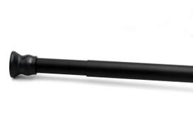 Vonios karnizas Ridder Wien juoda, 70-115cm, Ø25mm, 55111