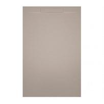 Akmens masės dušo padėklas Riho Isola 100x80 cm, pebble grey, D007005106