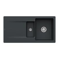 Keramikinė plautuvė Siluet 60 R 100x51, juoda 333701R7HL2