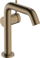 Praustuvo maišytuvas Hansgrohe Tecturis S 150 be dugno vožtuvo, šlifuota bronza, 73341140