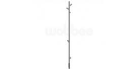 El. rankšluosčių džiovintuvas WOBBEE Burton 150 cm, nikelio sp, W-BURT-150BNI