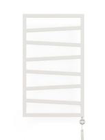 Elektrinis rankšluosčių džiovintuvas Terma ZigZag, soft 9016 baltas, 50 cm x 83.5 cm, 300 W, dešininis, pilnai paruoštas naudojimui