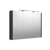 Veidrodinė spintelė su apšvietimu Kame Urban LED, IP44, pilka matinė, 100 cm, 2002705