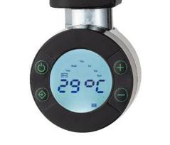 Kaitinimo elementas (tenas) Ecoradco Sigma su ekranėliu, su laidu į rozetę, juodas 400 W