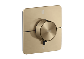 Termostatinis maišytuvas AXOR softsquare 2 krypčių, bronza, 36754140