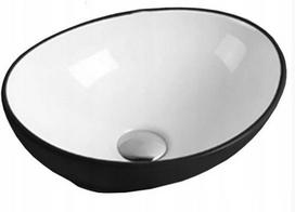 Praustuvas ADK Meble EC, juodas 41x33,5x14 cm, EC black