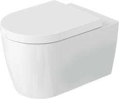 Pakabinamas klozetas Duravit hero edition su soft close dangčiu, baltas 490709AAA1