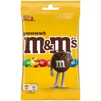 Dražė M&M'S PEANUT su žemės riešutais, 82g