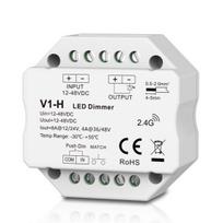 V1-H nuolatinės įtampos valdiklis 12-48V, 1x 8A, Push-Dimm