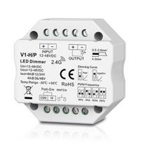 V1-H/P nuolatinės įtampos valdiklis, 12-48V, 1x 8A, Push-Dimm