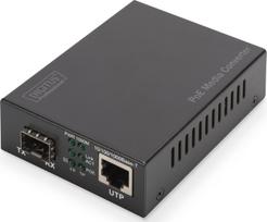 Medių keitiklis - Digitus - DN-82140 - 1000Mbit/s - PoE - SFP
