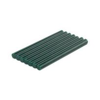Karštų klijų lazdelės Bradas, 7x100 mm, green, 7 vnt.