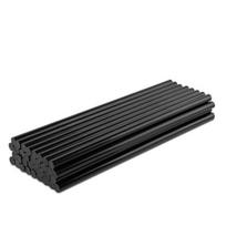 Karštų klijų lazdelės Bradas, 11x300 mm, black, 34 vnt./ 1 kg