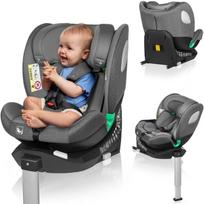 Lionelo Braam i-Size Grey Stone automobilinė kėdutė, 0-36 kg, 360°, pilka