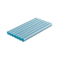 Karštų klijų lazdelės Bradas, 7x100 mm, metallic blue, 7 vnt.