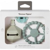 TOMMEE TIPPEE Silicone Dummy and Comfort Gift Set Green