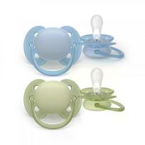 Philips Avent Ultra Soft 0–6m Green/ Blue