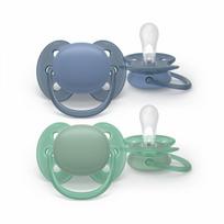Philips Avent Ultra Soft 6–18mm Green/ Blue