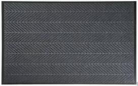 Kilimėlis RICCO DUNLOOP, 90 x 150 cm, pilkas, 100% PP ant vinilinio pagrindo, 482-002