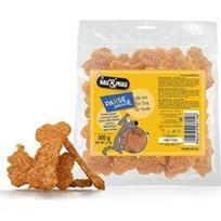 Vištienos ir ryžių kauliukai, 500 g, natūralūs skanėstai šunims, Hau&Miau