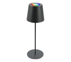 Briloner 7507015 - LED RGBW dimeriuojama įkraunama stalinė lempa LED/2,5W/5V IP44 antracitas