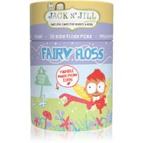 Jack N’ Jill Fairy Floss dantų krapštukai su tarpdančių siūlu vaikams 30 vnt.
