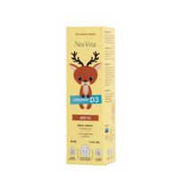 NorVita Vitamin D3 400IU Babies, purškiamas maisto papildas kūdikiams, 30 ml