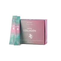 NorVita Marine Collagen Complex Oral Gel, maisto papildų kompleksas, 21 pakeliai x 8 ml