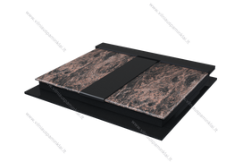 Granito plokščių komplektas VPK Nr. 7 Black, Indian Aurora