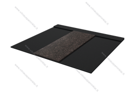 Granito plokštės - VPU Nr. 20 Black, Tan Brown