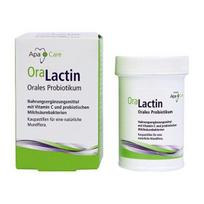 ApaCare OraLactin Burnos probiotikai su vitaminu C