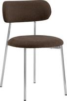 "AC Design Furniture Esther Apia 442 FR" valgomojo kėdė, chromuoto plieno rėmas, Colli 2 vnt.