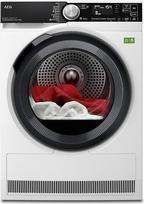 "AEG WiFi" šilumos siurblio 9 kg džiovyklė su "SmartDry", 9000X serija, "AbsoluteCarePlus" - džiovinimas į apačią, 3D skenavimo likutinės drėgmės nustatymas, A, būgno apšvietimas, apsauga nuo raukšlių - mažiau lyginimo pastangų TR9XW80890