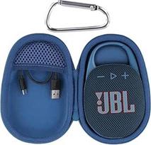 "Aenllosi" kietasis dėklas, suderinamas su "JBL Clip 5" "Bluetooth" garsiakalbio dėklu, JBL nešiojamo vandeniui atsparaus dulkėms garsiakalbio dėklas (tik krepšys) (mėlynas)