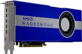 "AMD Radeon Pro W5700", 8GB GDDR6, 256 bitų, žaidimams skirta stalinio kompiuterio vaizdo plokštė