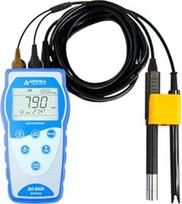 "Apera Instruments DO8500" nešiojamasis optinis ištirpusio deguonies matuoklis (automatinis temperatūros, barometrinio slėgio ir druskingumo kompensavimas, GLP duomenų valdymas, USB prievadas)