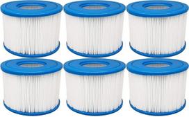 "AquaHouse" VI dydžio filtro kasetė, suderinama su "Lay-Z-Spa Bestway Flowclear" filtravimo siurbliais (6 vnt.)